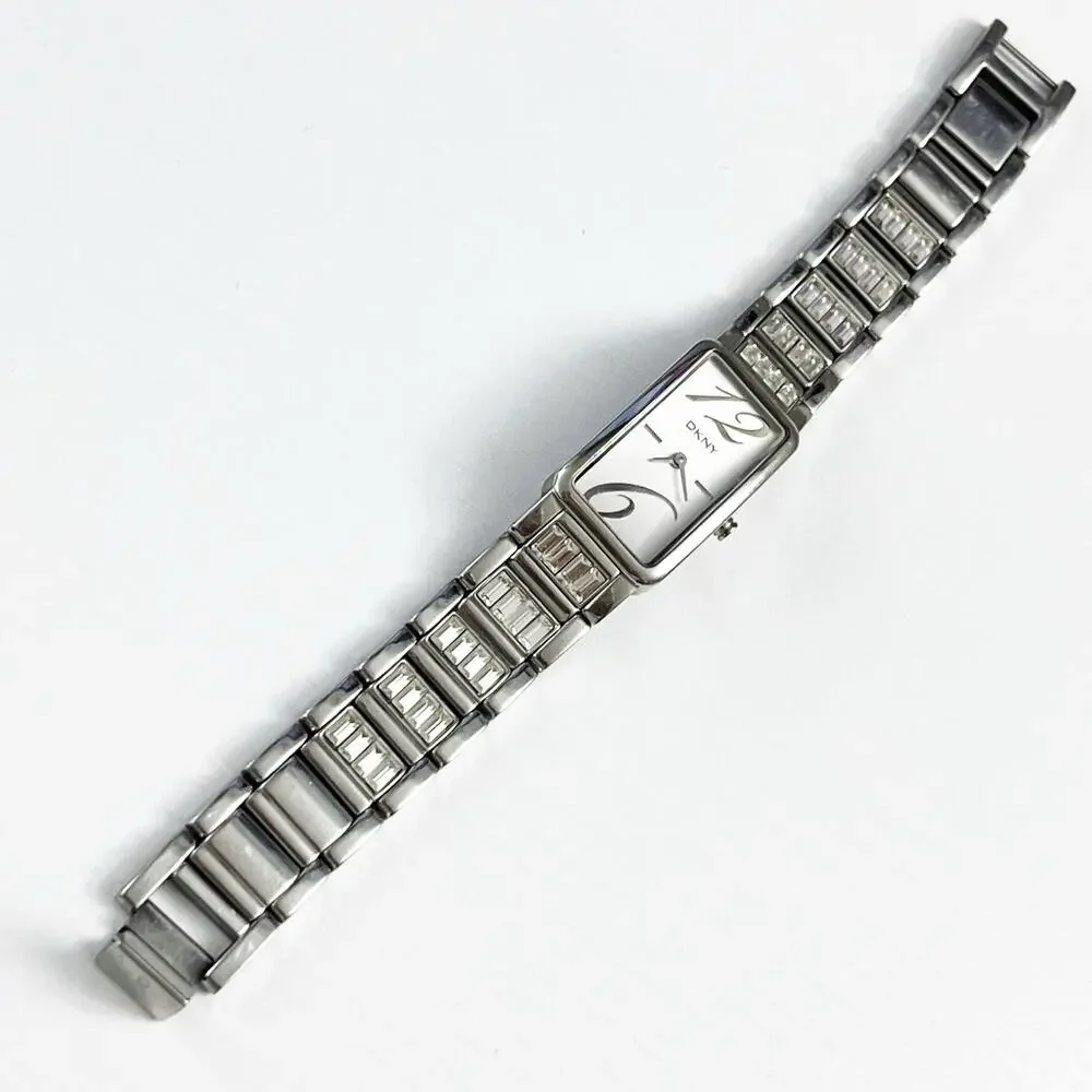 Dkny silver baguette